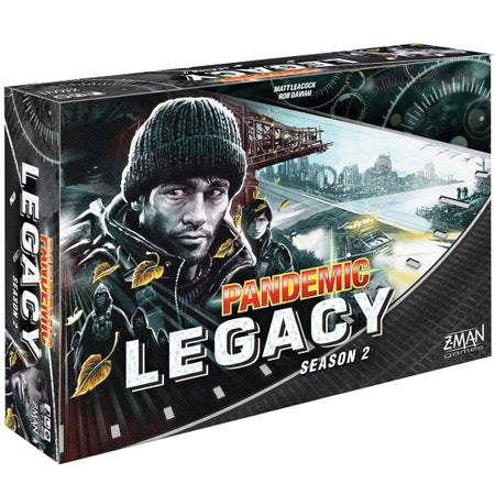 Pandemic Legacy: Season 2 - Black [Board Game, 2-4 Players] Board Game Z-Man Games   