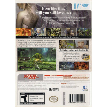 Pandora's Tower [Nintendo Wii] Nintendo Wii Video Game XSEED Games   