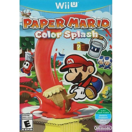 Paper Mario: Color Splash [Nintendo Wii U] Nintendo Wii U Video Game Nintendo   