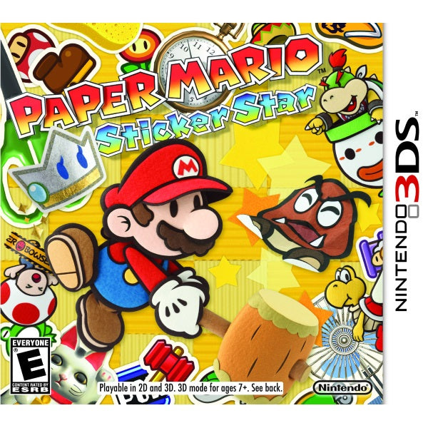 Paper Mario: Sticker Star [Nintendo 3DS] Nintendo 3DS Video Game Nintendo   