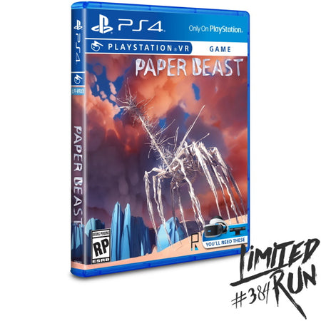 Paper Beast - PSVR - Limited Run #384 [PlayStation 4] PlayStation 4 Video Game Limited Run Games   