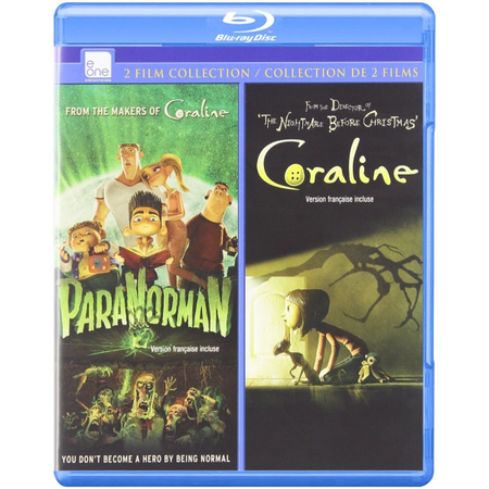 ParaNorman / Coraline Double Feature [Blu-Ray 2-Movie Collection] DVDs & Blu-Rays EOne   