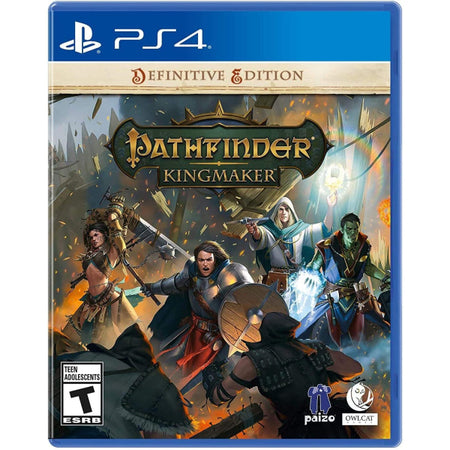 Pathfinder: Kingmaker - Definitive Edition [PlayStation 4] PlayStation 4 Video Game Owlcat Games   