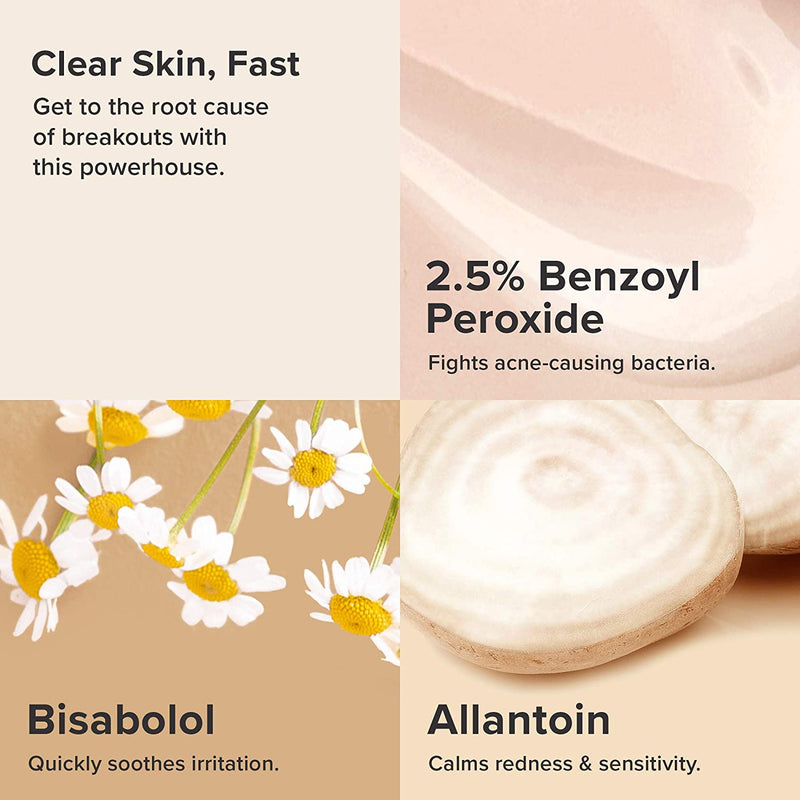Paula's Choice Regular Strength Daily Skin Clearing Treatment with 2.5% Benzoyl Peroxide - 67mL / 2.25 fl oz [Skincare] Skincare Paula's Choice   
