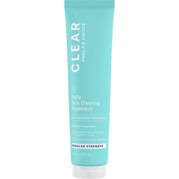 Paula's Choice Regular Strength Daily Skin Clearing Treatment with 2.5% Benzoyl Peroxide - 67mL / 2.25 fl oz [Skincare] Skincare Paula's Choice   