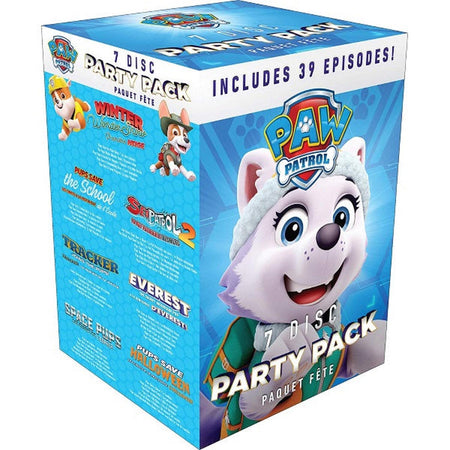 PAW Patrol: 7 Disc Party Pack - Includes 39 Episodes [DVD Box Set] DVDs & Blu-Rays Spin Master   