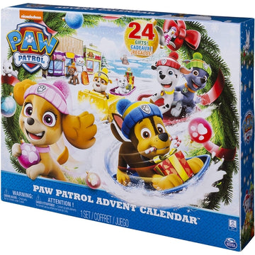PAW Patrol Advent Calendar [Toys, Ages 3+] Toys & Games Spin Master   