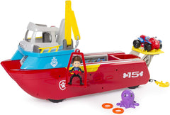PAW Patrol Sea Patrol: Sea Patroller Transforming Vehicle w/ Lights & Sounds [Toys, Ages 3+] Toys & Games Spin Master   