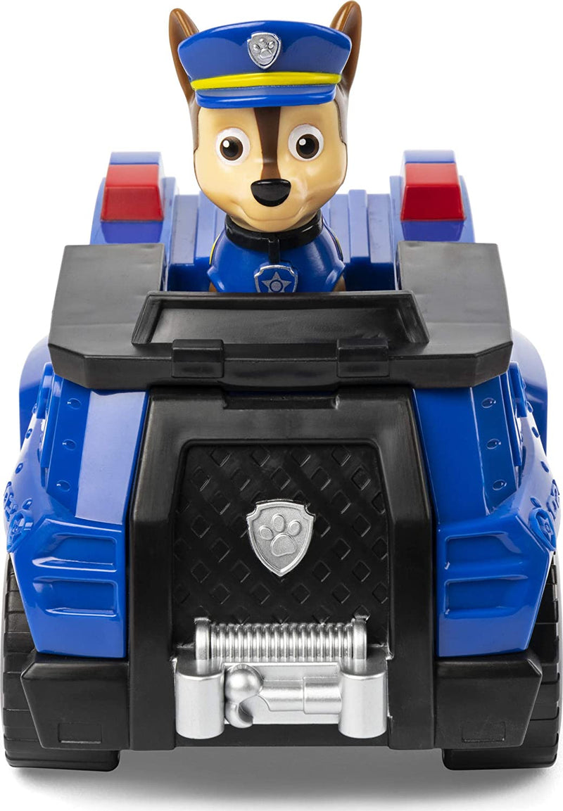 PAW Patrol Chase's Patrol Cruiser with Collectible Figure [Toys, Ages 3+] Toys & Games Spin Master   