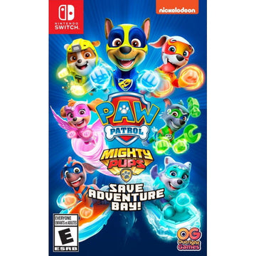 PAW Patrol Mighty Pups Save Adventure Bay [Nintendo Switch] Nintendo Switch Video Game Outright Games   