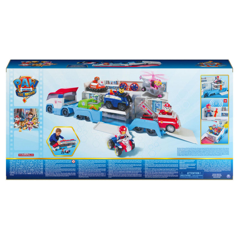 PAW Patrol The Movie: Transforming City PAW Patroller Playset [Toys, Ages 3+] Toys & Games Spin Master   