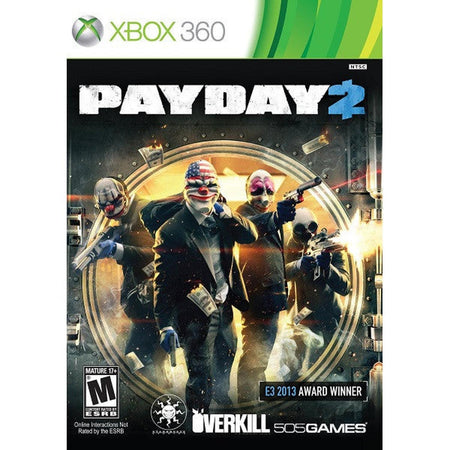 Payday 2 [Xbox 360] Xbox 360 Video Game 505 Games   