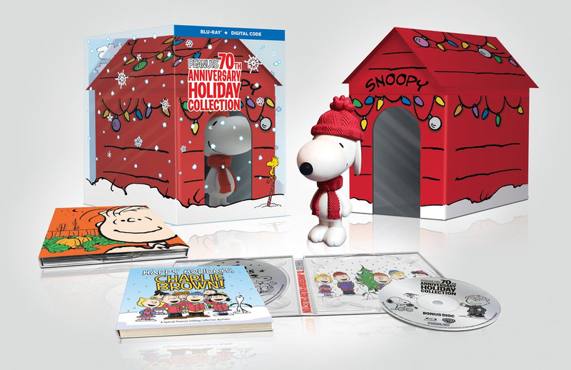 Peanuts 70th Anniversary Holiday Collection - Limited Edition [Blu-Ray + Digital Box Set] DVDs & Blu-Rays Warner Brothers   