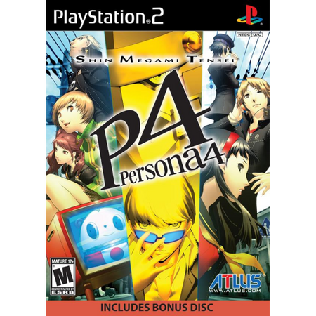 Shin Megami Tensei: Persona 4 [PlayStation 2] PlayStation 2 Video Game Atlus   