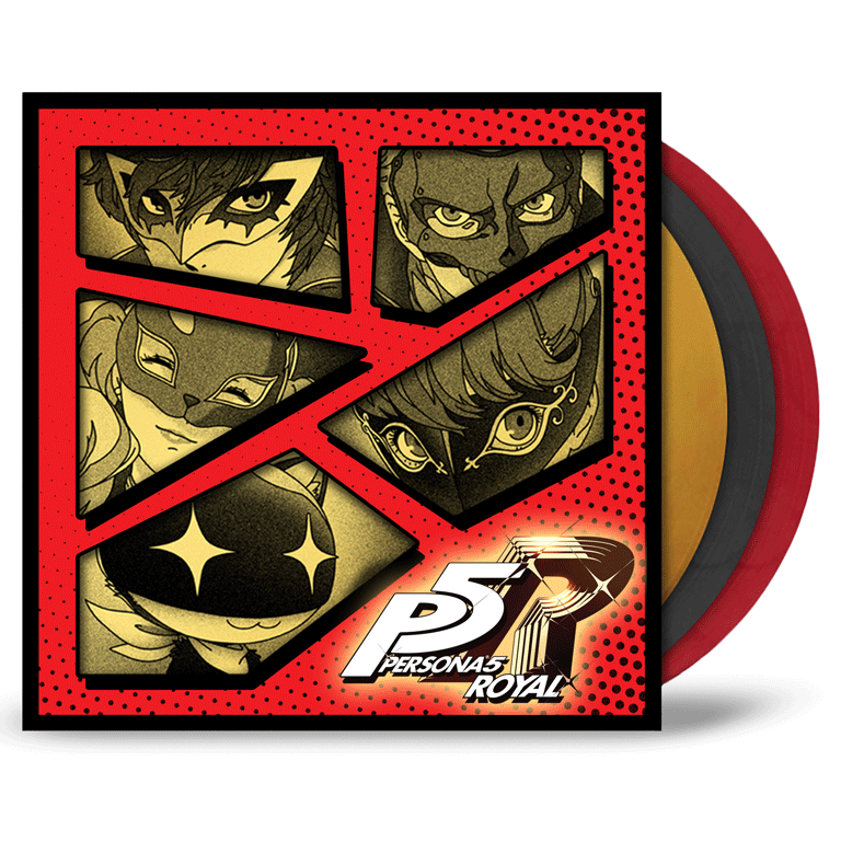 Persona 5 Royal: Original Soundtrack 3xLP [Audio Vinyl Music] Red Black Gold Audio CD/Vinyl iam8bit   