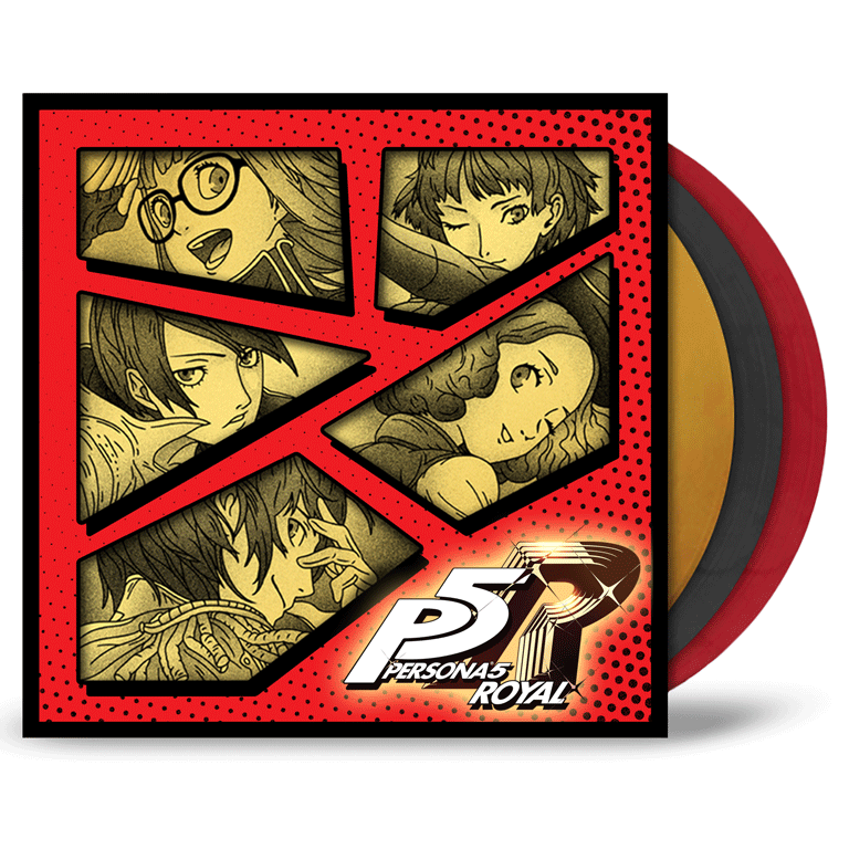 Persona 5 Royal: Original Soundtrack 3xLP [Audio Vinyl Music] Red Black Gold Audio CD/Vinyl iam8bit   