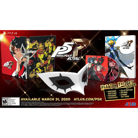 Persona 5 Royal: Phantom Thieves Edition [PlayStation 4] PlayStation 4 Video Game SEGA   