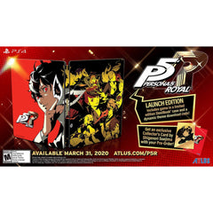 Persona 5 Royal: SteelBook Launch Edition [PlayStation 4] PlayStation 4 Video Game SEGA   