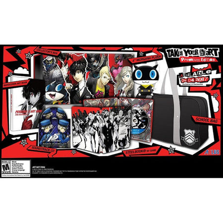 Persona 5 - Take Your Heart Premium Edition [PlayStation 4] PlayStation 4 Video Game Atlus   
