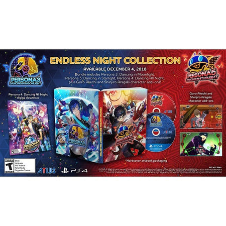 Persona Dancing: Endless Night Collection [PlayStation 4] PlayStation 4 Video Game Atlus   