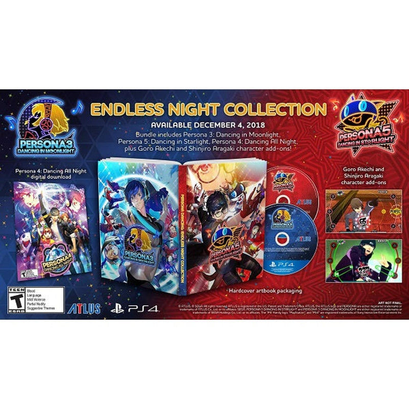 Persona Dancing: Endless Night Collection [PlayStation 4] PlayStation 4 Video Game Atlus   