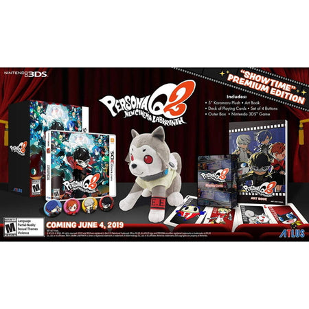 Persona Q2: New Cinema Labyrinth - "Showtime" Premium Edition [Nintendo 3DS] Nintendo 3DS Video Game Atlus   