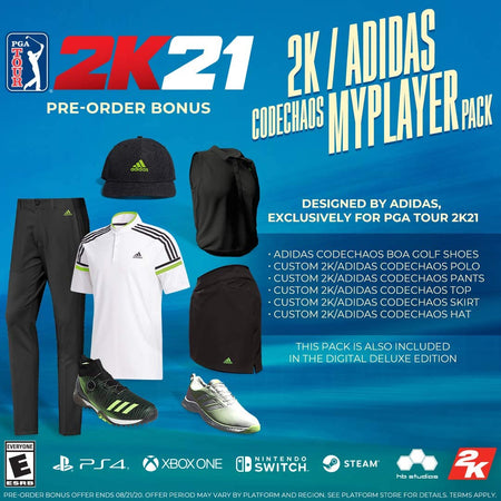 PGA Tour 2K21 [PlayStation 4] PlayStation 4 Video Game 2K Games   