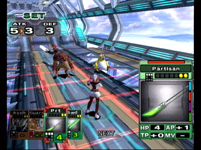 PHANTASY STAR ONLINE EPISODE III C.A.R.… PSO Episode III C.A.R.D. Revolution] Before Line Strike, we