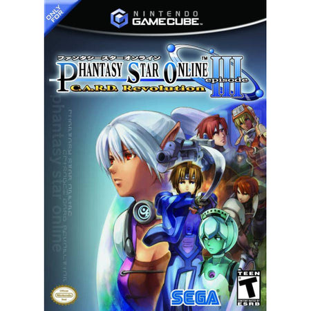 Phantasy Star Online Episode III: C.A.R.D. Revolution [GameCube] Nintendo GameCube Video Game SEGA   