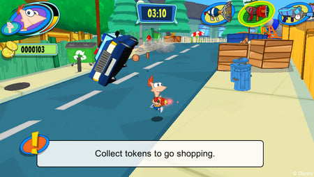 Disney's Phineas and Ferb: Day of Doofenshmirtz [Sony PS Vita] Sony PS Vita Video Game Playstation   