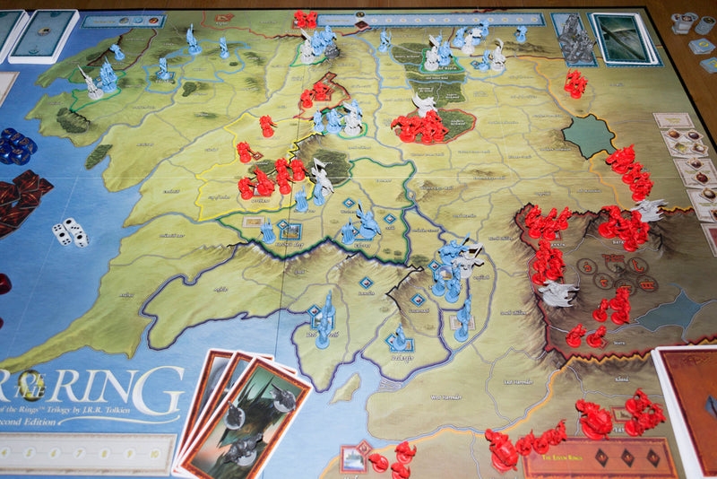 War of the Ring - 2nd Edition [Board Game, 2-4 Players] Board Game Ares Games   