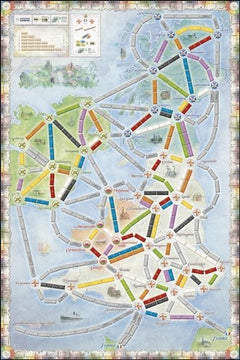 Ticket to Ride Map Collection: Volume 5 – United Kingdom & Pennsylvania [Board Game, 2-5 Players] Board Game Days of Wonder   