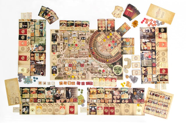 Trickerion: Legends of Illusion [Board Game, 2-4 Players] Board Game Mindclash Games   