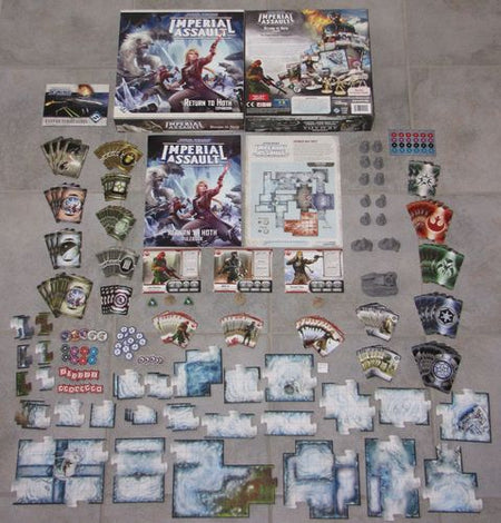 Star Wars: Imperial Assault - Return to Hoth Expansion [Board Game, 2-5 Players] Board Game Fantasy Flight Games   
