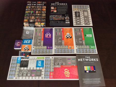 The Networks [Board Game, 1-5 Players] Board Game Formal Ferret Games   