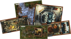 Mansions of Madness - 2nd Edition - Suppressed Memories [Figure & Tile Collection, 1-5 Players] Board Game Fantasy Flight Games   