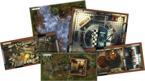 Mansions of Madness - 2nd Edition - Suppressed Memories [Figure & Tile Collection, 1-5 Players] Board Game Fantasy Flight Games   