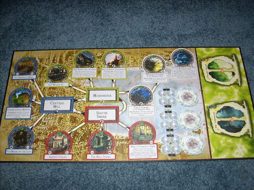 Arkham Horror: Kingsport Horror Expansion [Board Game, 1-8 Players] Board Game Fantasy Flight Games   