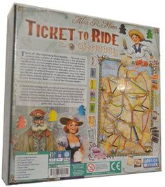 Ticket to Ride: Germany [Board Game, 2-5 Players] Board Game Days of Wonder   