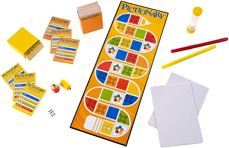 Pictionary [Board Game, 2+ Players] Board Game Mattel   