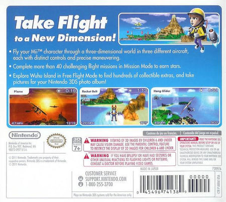 Pilotwings Resort [Nintendo 3DS] Nintendo 3DS Video Game Nintendo   