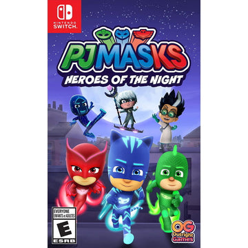 PJ Masks: Heroes Of The Night [Nintendo Switch] Nintendo Switch Video Game Outright Games   