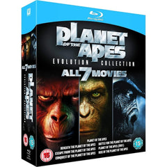 Planet of the Apes: Evolution Collection - 7 Movies [Blu-Ray Box Set] DVDs & Blu-Rays 20th Century Fox   