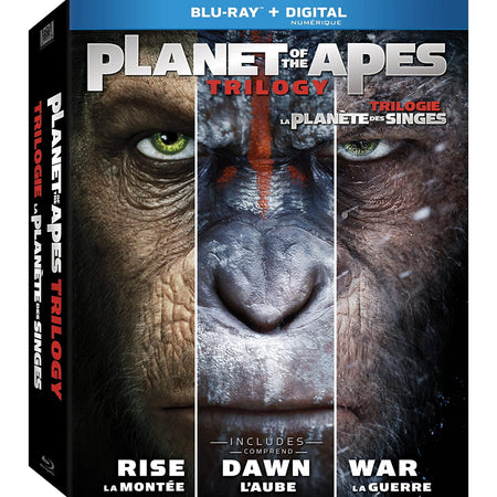 Planet of the Apes Trilogy [Blu-Ray Box Set] DVDs & Blu-Rays Sony   