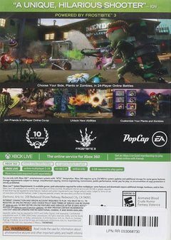 Plants vs Zombies: Garden Warfare [Xbox 360] Xbox 360 Video Game Electronic Arts   