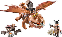 Playmobil Dreamworks Dragons: Fishlegs and Meatlug- 31 Piece Playset [Toys, #9460, Ages 4+] Toys & Games Mattel   