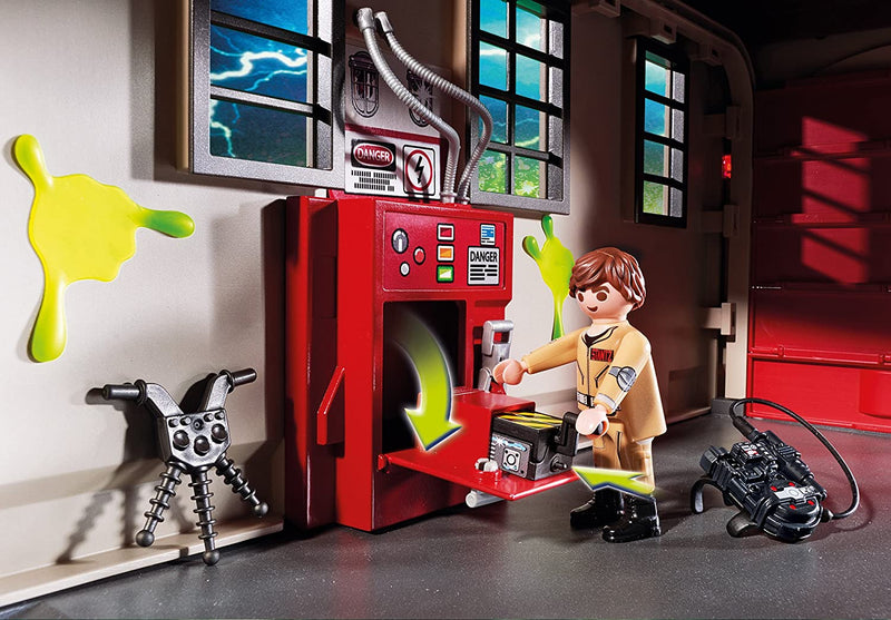 Playmobil Ghostbusters Firehouse - 228 Piece Playset [Toys, #9219, Ages 6+] Toys & Games Mattel   