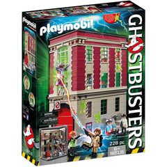 Playmobil Ghostbusters Firehouse - 228 Piece Playset [Toys, #9219, Ages 6+] Toys & Games Mattel   