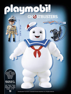 Playmobil Ghostbusters: Stay Puft Marshmallow Man - 9 Piece Playset [Toys, #9221, Ages 6+] Toys & Games Mattel   