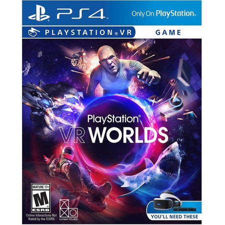 PlayStation VR WORLDS - PSVR [PlayStation 4] PlayStation 4 Video Game Sony   
